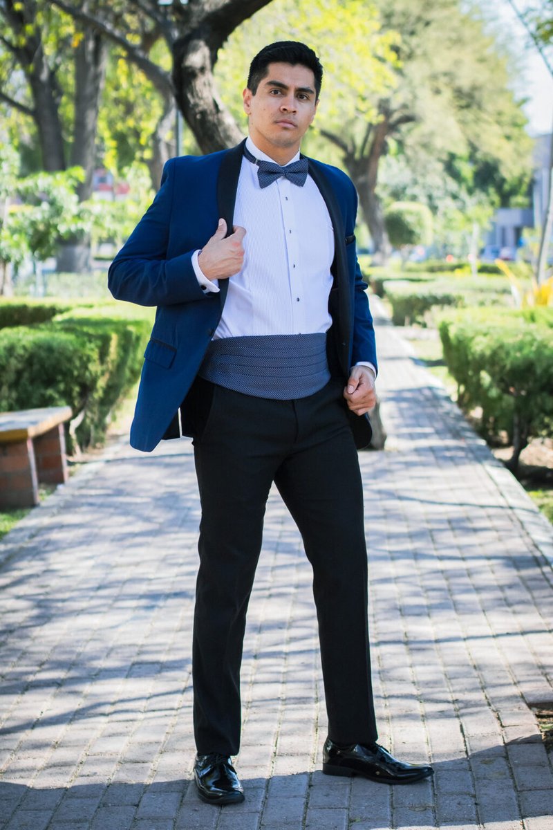 Smoking Moda Azul